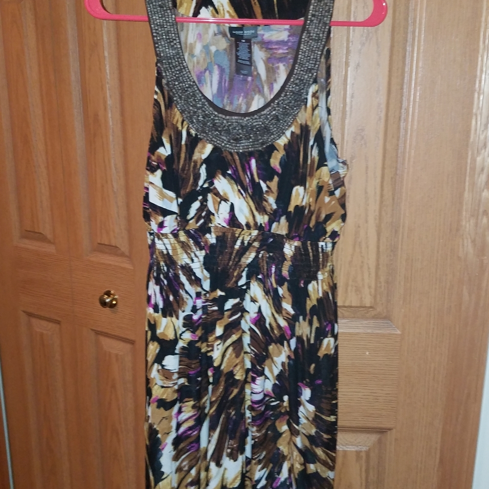 Wood Beaded Dress